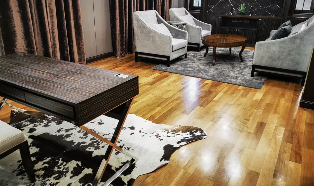 พื้นไม้สัก บันไดไม้สัก